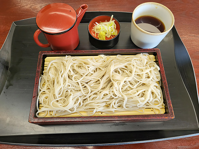 2025年手打ち蕎麦単品