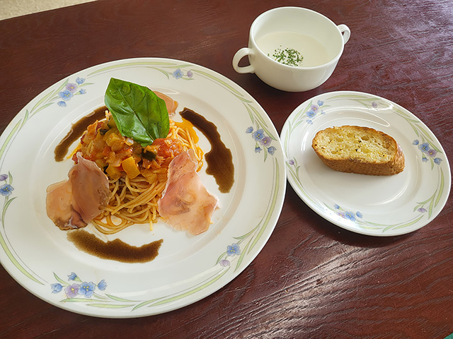 冷製パスタ