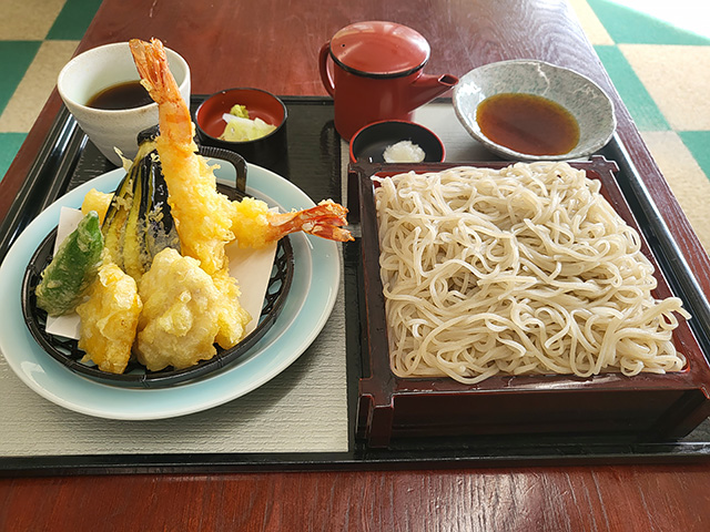 天ざる蕎麦