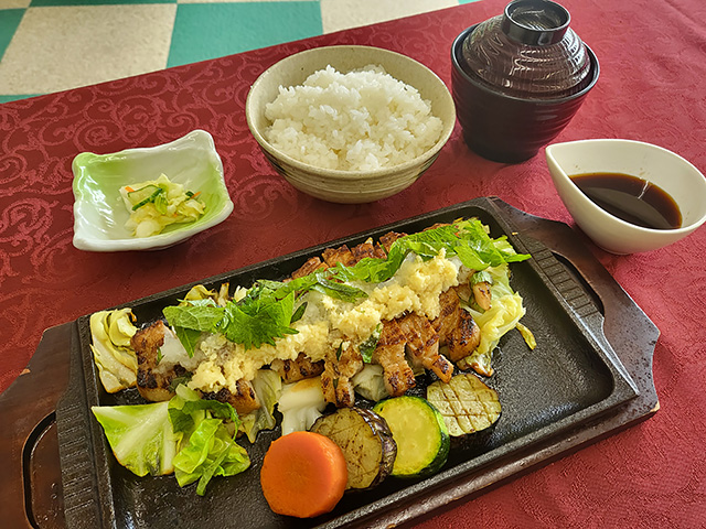 豚ロース鉄板焼