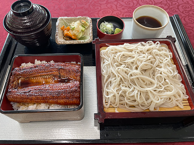 蕎麦とうな重