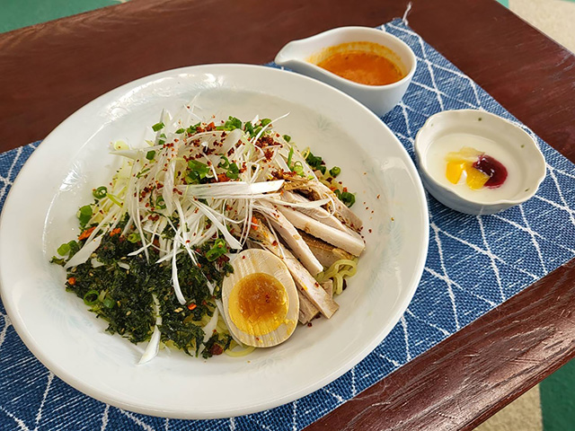 冷やしネギラーメン