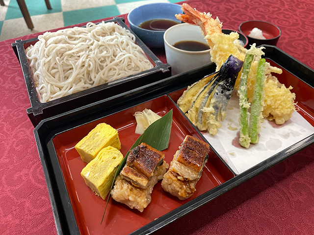 天ざる蕎麦御膳