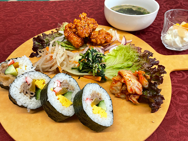 韓国風ランチプレート