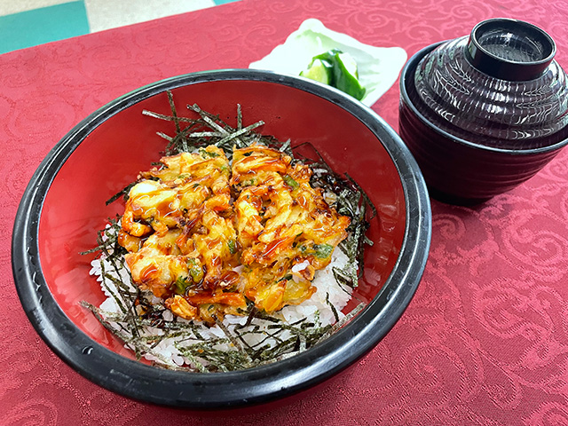 かき揚げ丼